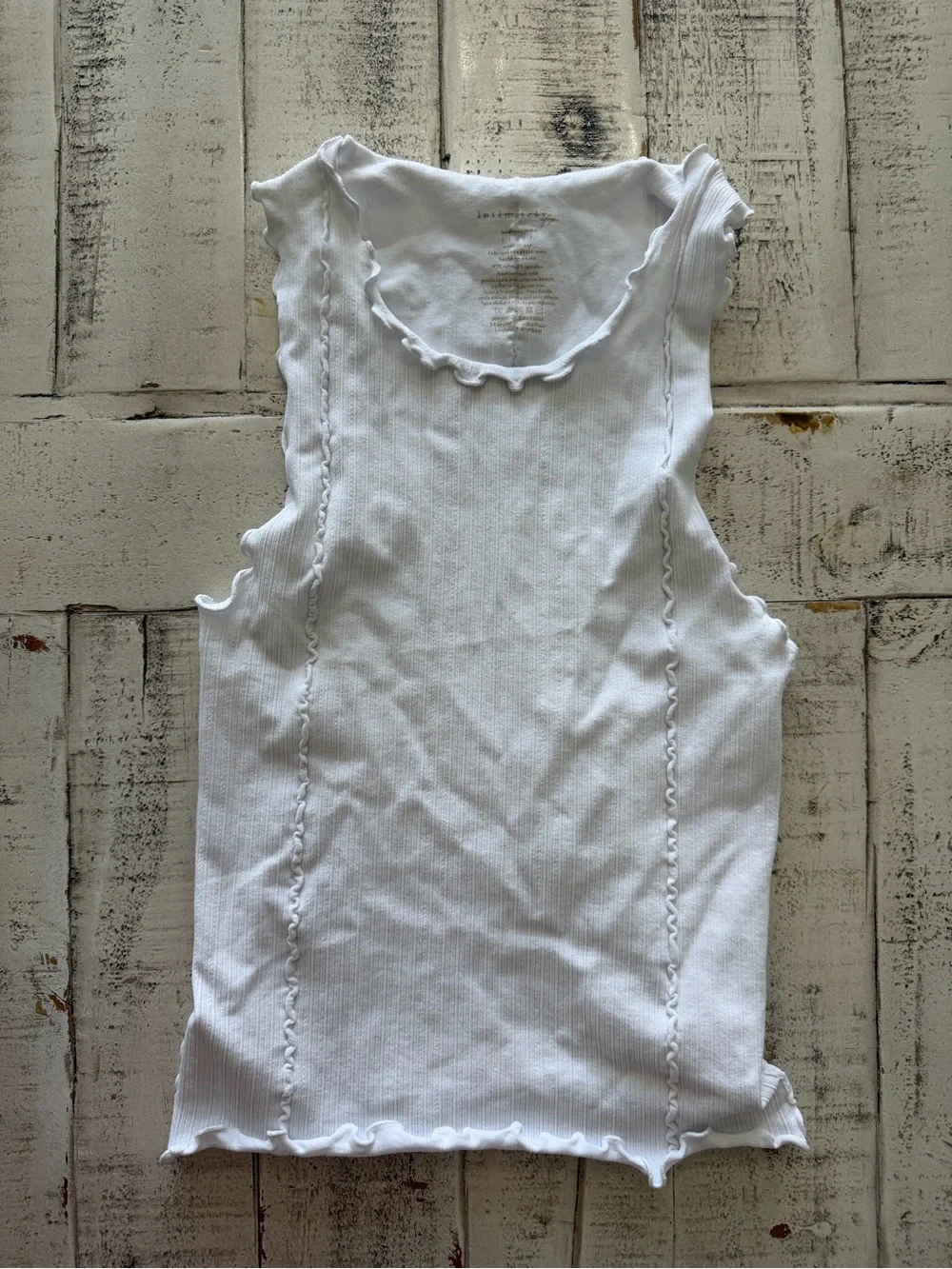 Free People Intimately Better This Way White Tank Top - Picture 6 of 11
